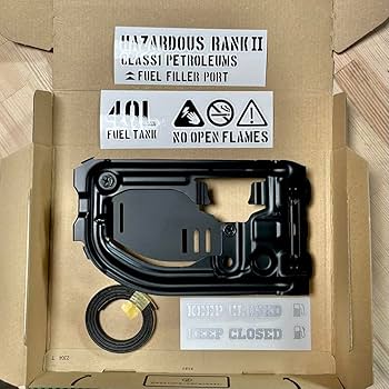 Amazon.co.jp: JB64ジムニーJB74シエラ用スケルトン型燃料リッド
